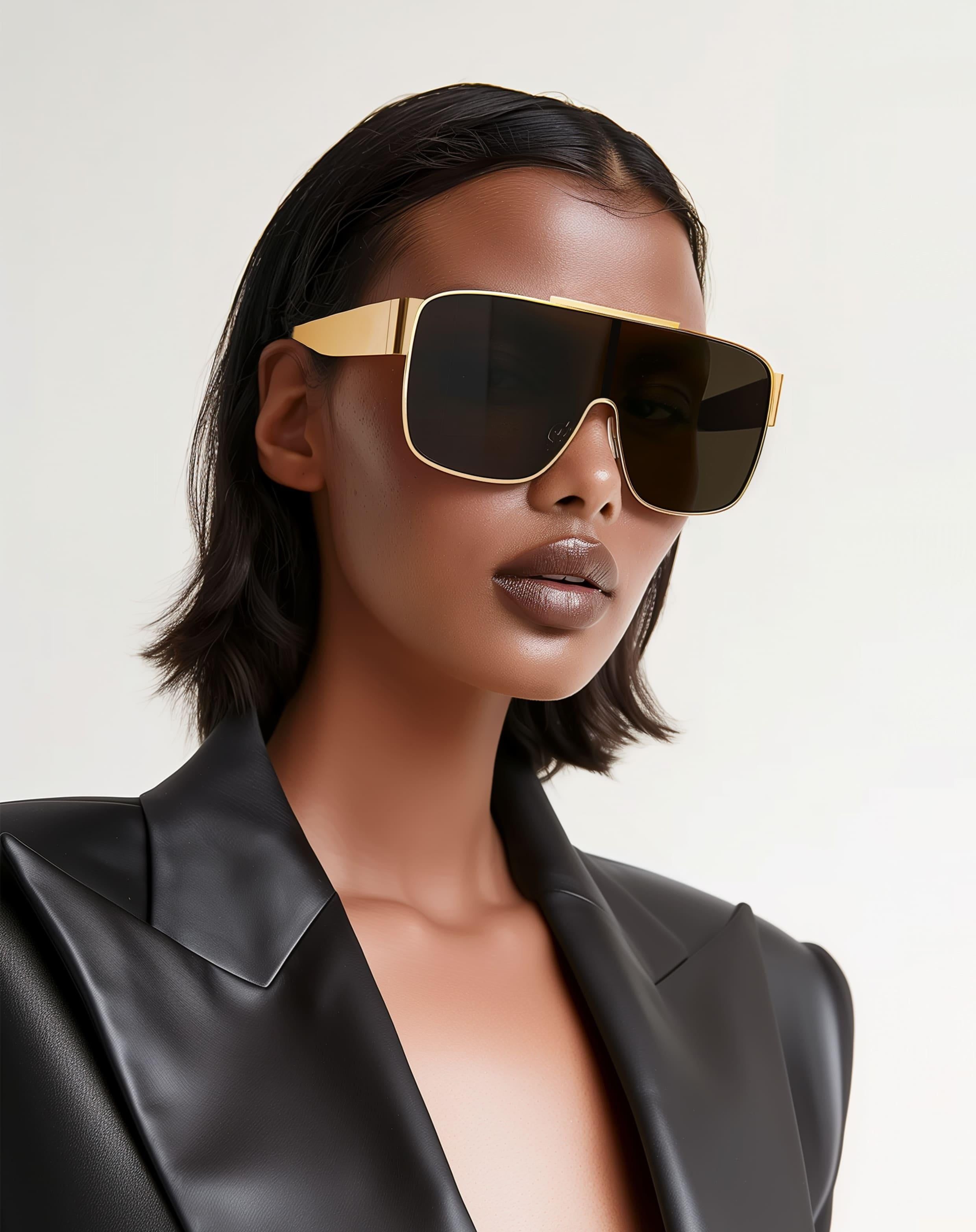 Greta Sunglasses - Gold sold by JW PEI