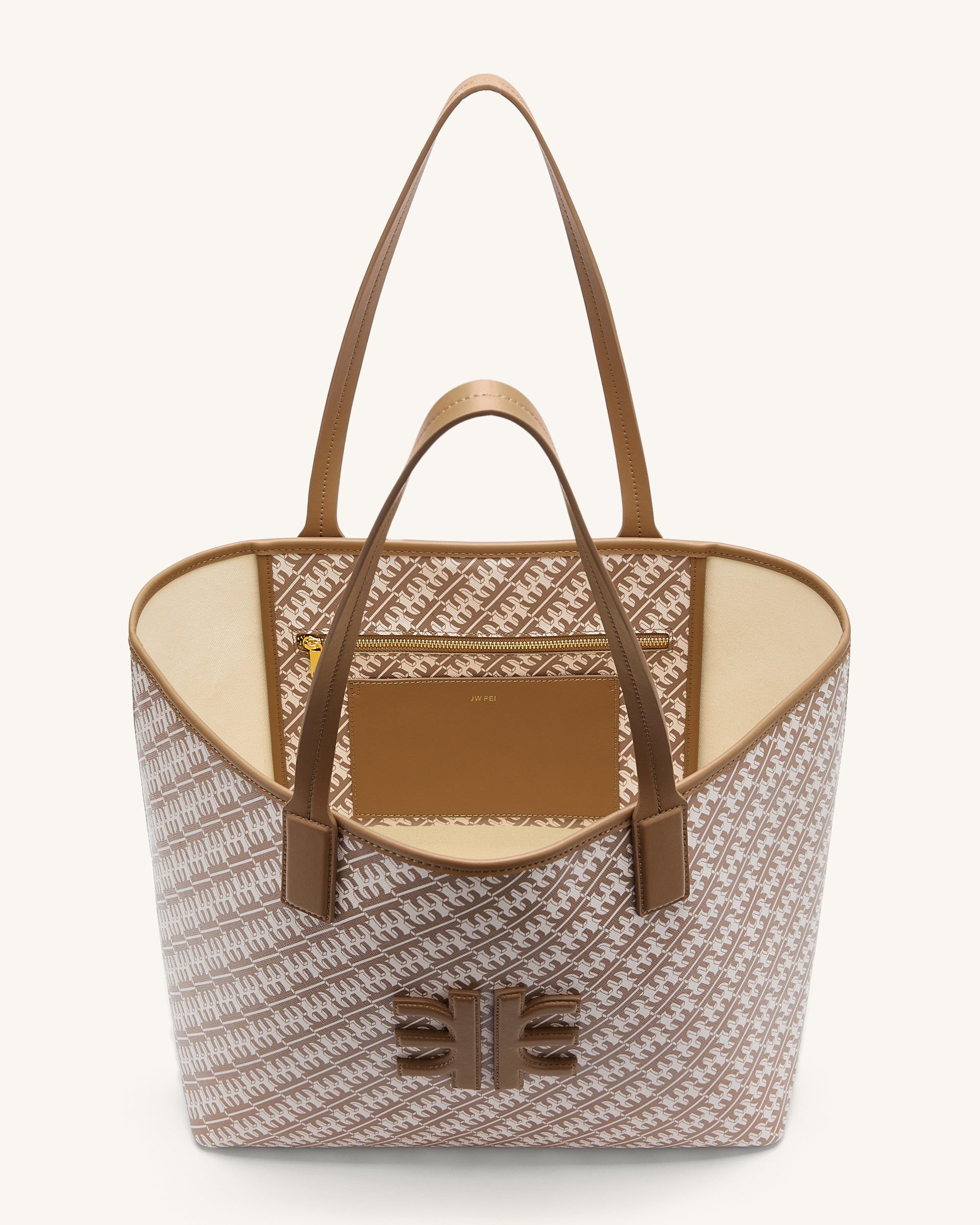 FEI Tote Bag - Brown sold by JW PEI product image thumbnail 3