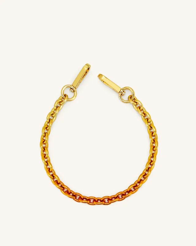 Isla Gradient Chain Strap - Orange made by JW PEI