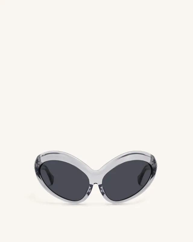 Quorra Cateye Sunglasses - Gray sold by JW PEI