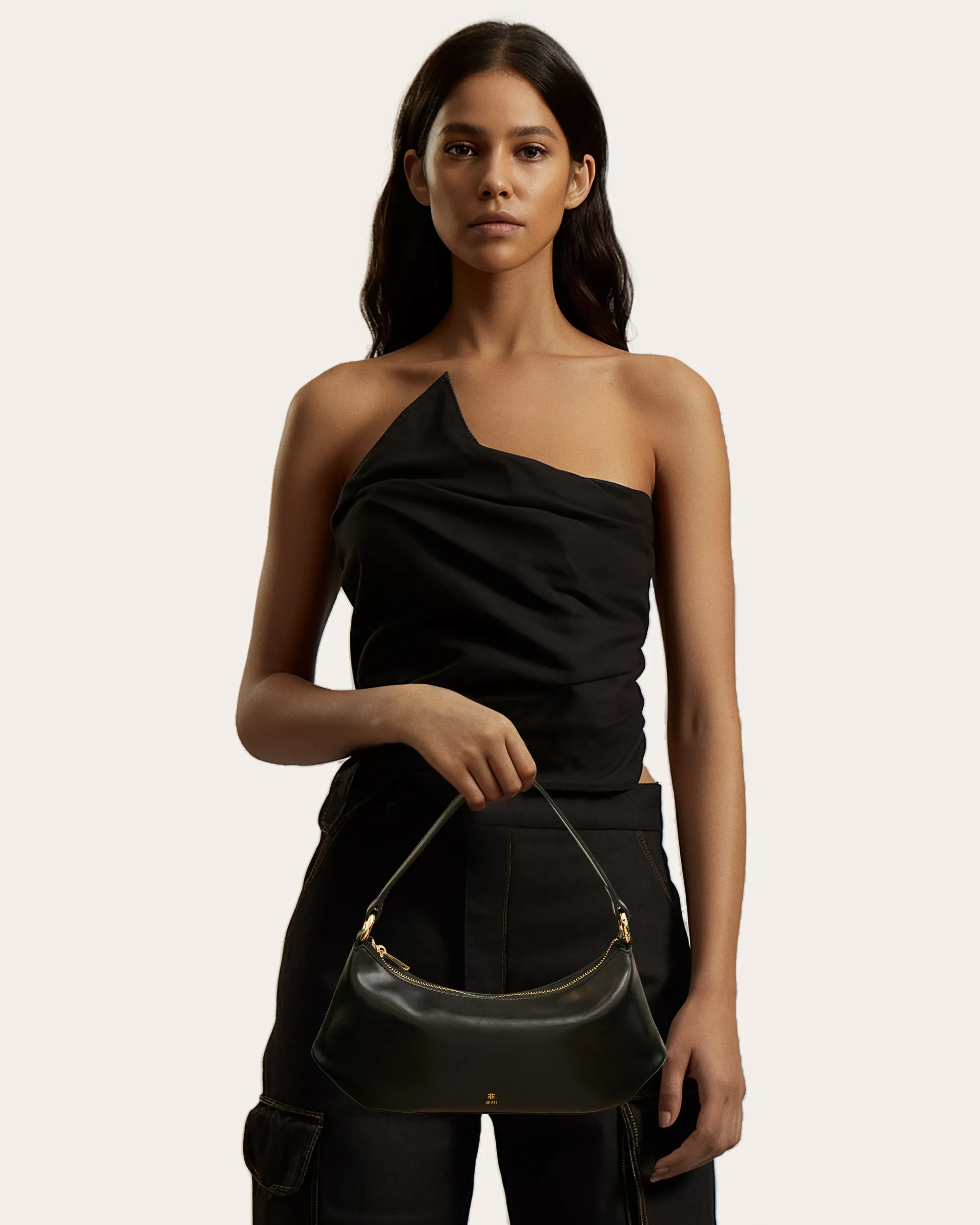 Lily Shoulder Bag - Black sold by JW PEI product image thumbnail 2