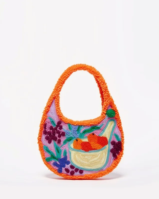 Emily Floral Embellished Bag - Multicolor sold by JW PEI