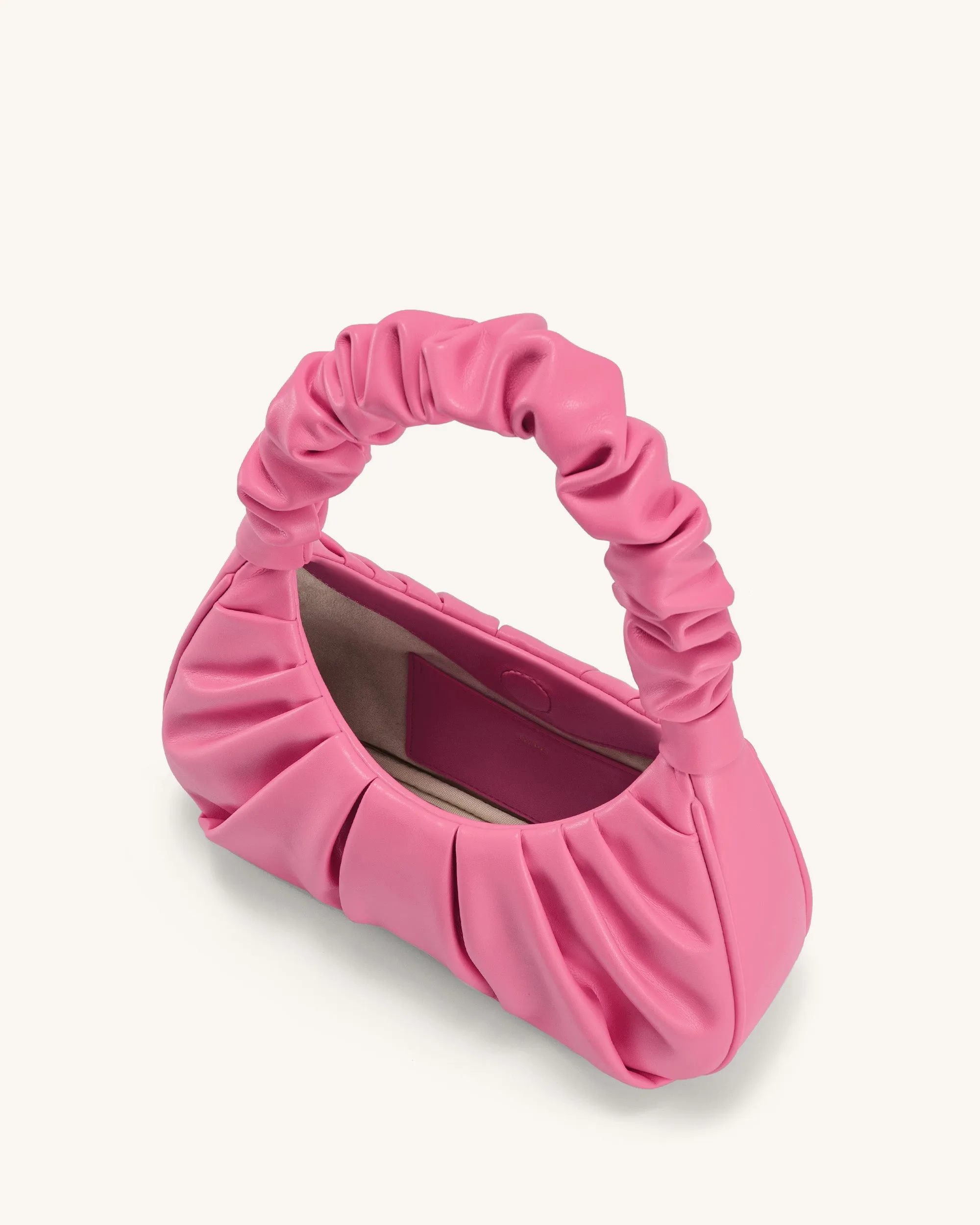 Gabbi Ruched Hobo Handbag - Pink sold by JW PEI product image thumbnail 3