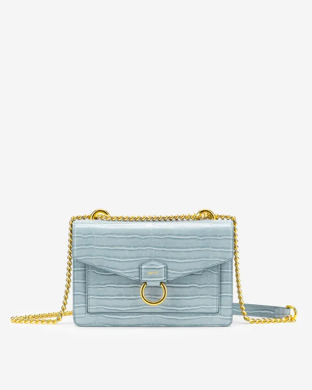 The Envelope Chain Crossbody - Ice Croc sold by JW PEI