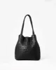 Black woven Tote sold by JW PEI