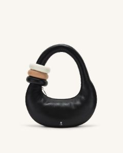 Abacus Shoulder Bag - Black sold by JW PEI
