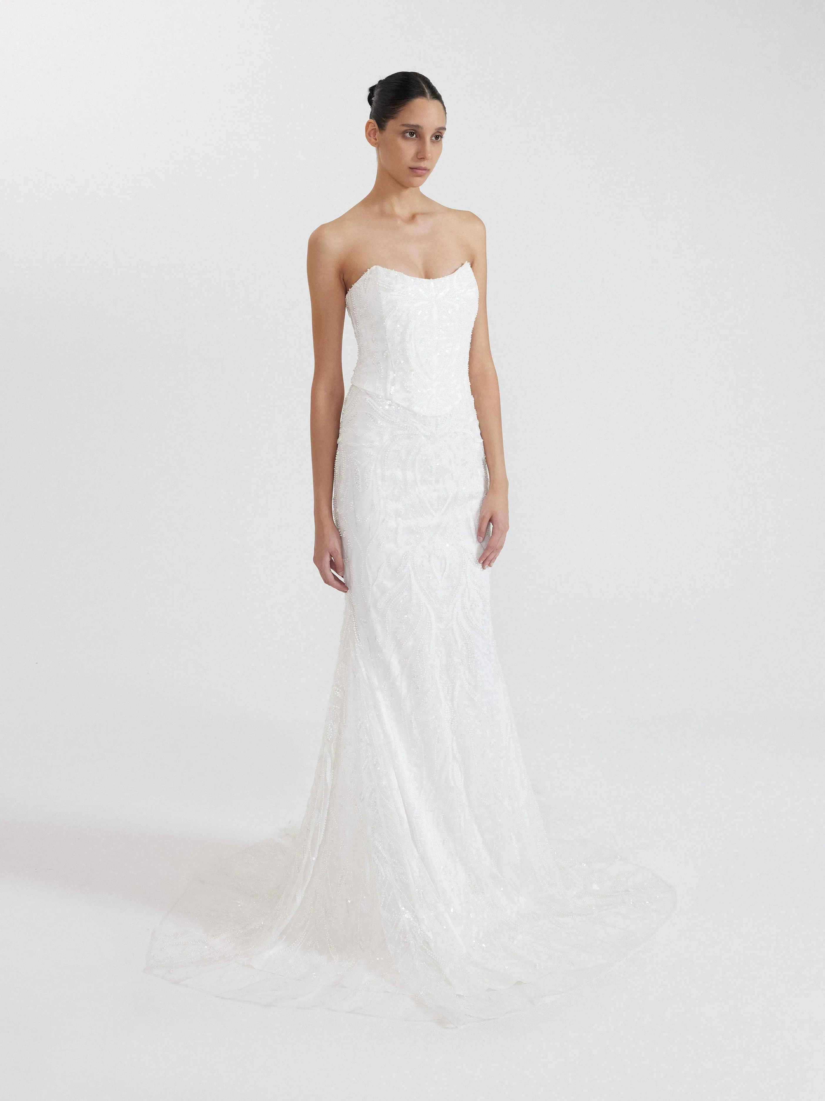 White Sequin Sleeveless Midi Dress - White sold by JW PEI product image thumbnail 2