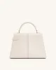 Elise Large Top Handle Bag - White sold by JW PEI