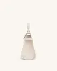 Elise Large Top Handle Bag - White sold by JW PEI