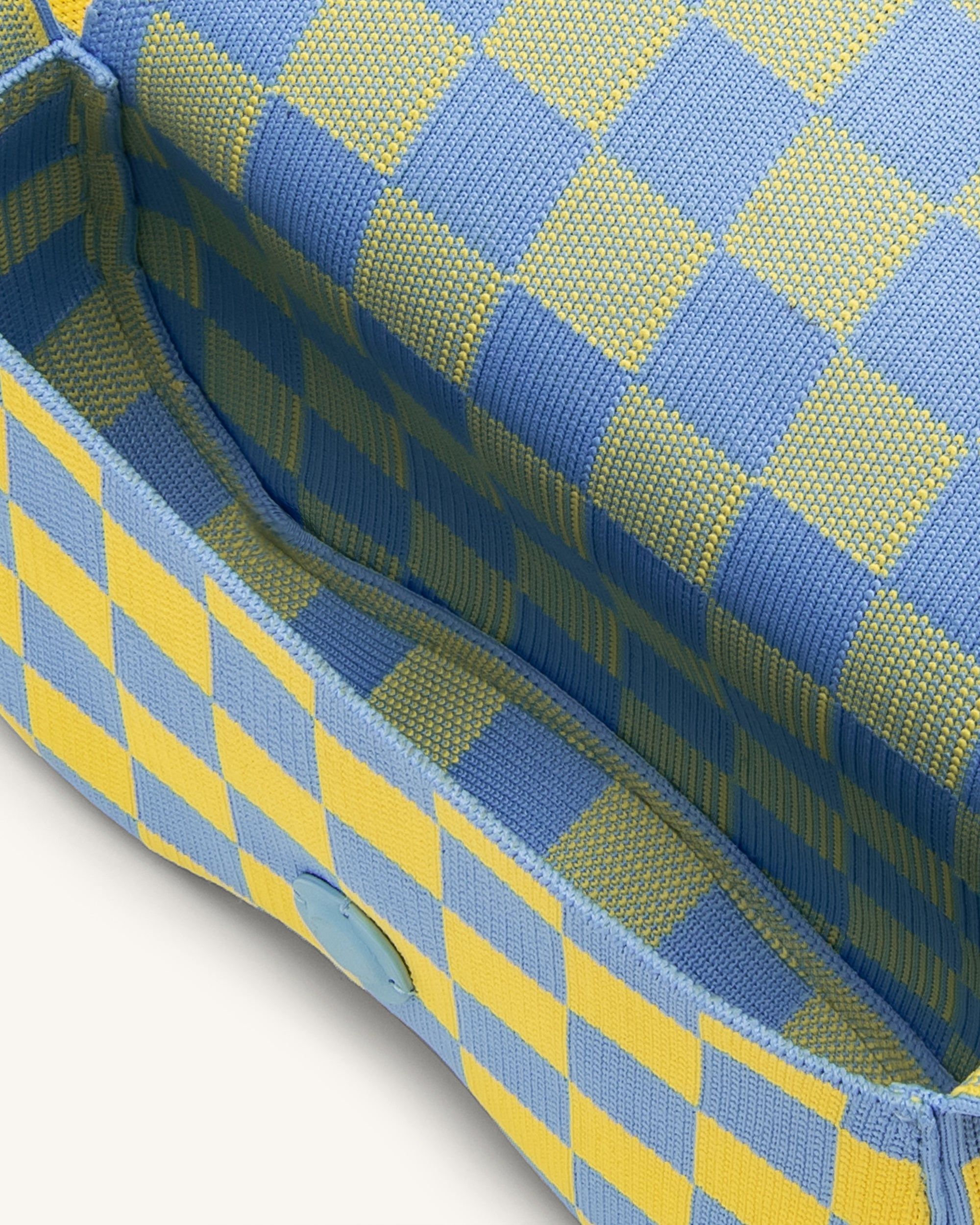 Becci Knitted Shoulder Bag - Ice & Yellow sold by JW PEI product image thumbnail 4