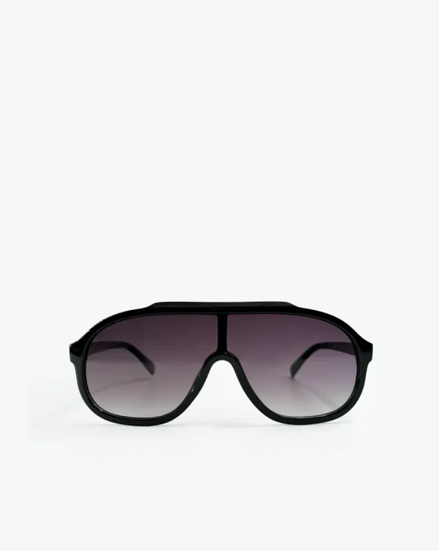 Black Pilot Frame Sunglasses sold by JW PEI
