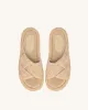 Lilah Woven Platform Sandal - Beige sold by JW PEI