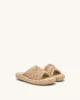 Lilah Woven Platform Sandal - Beige sold by JW PEI