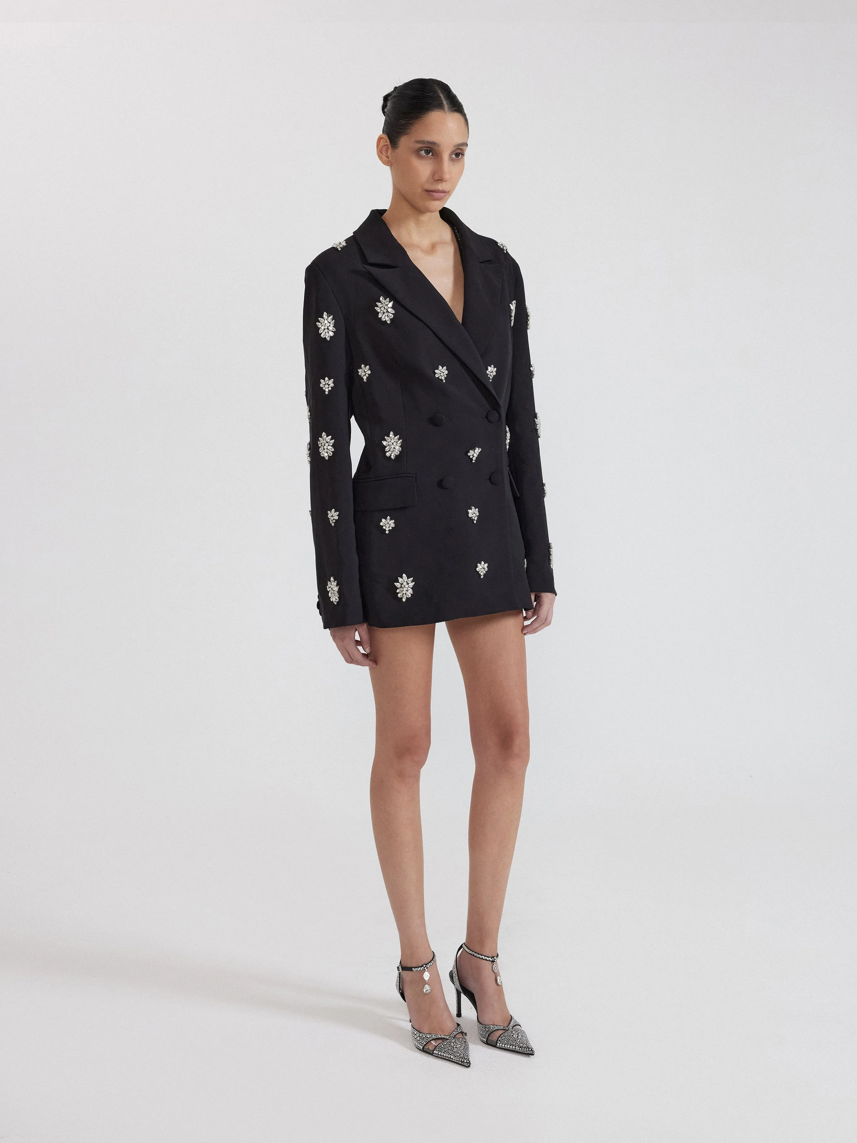 Embellished Blazer Dress - Black sold by JW PEI product image thumbnail 2