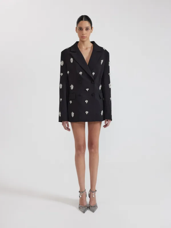 Embellished Blazer Dress - Black sold by JW PEI