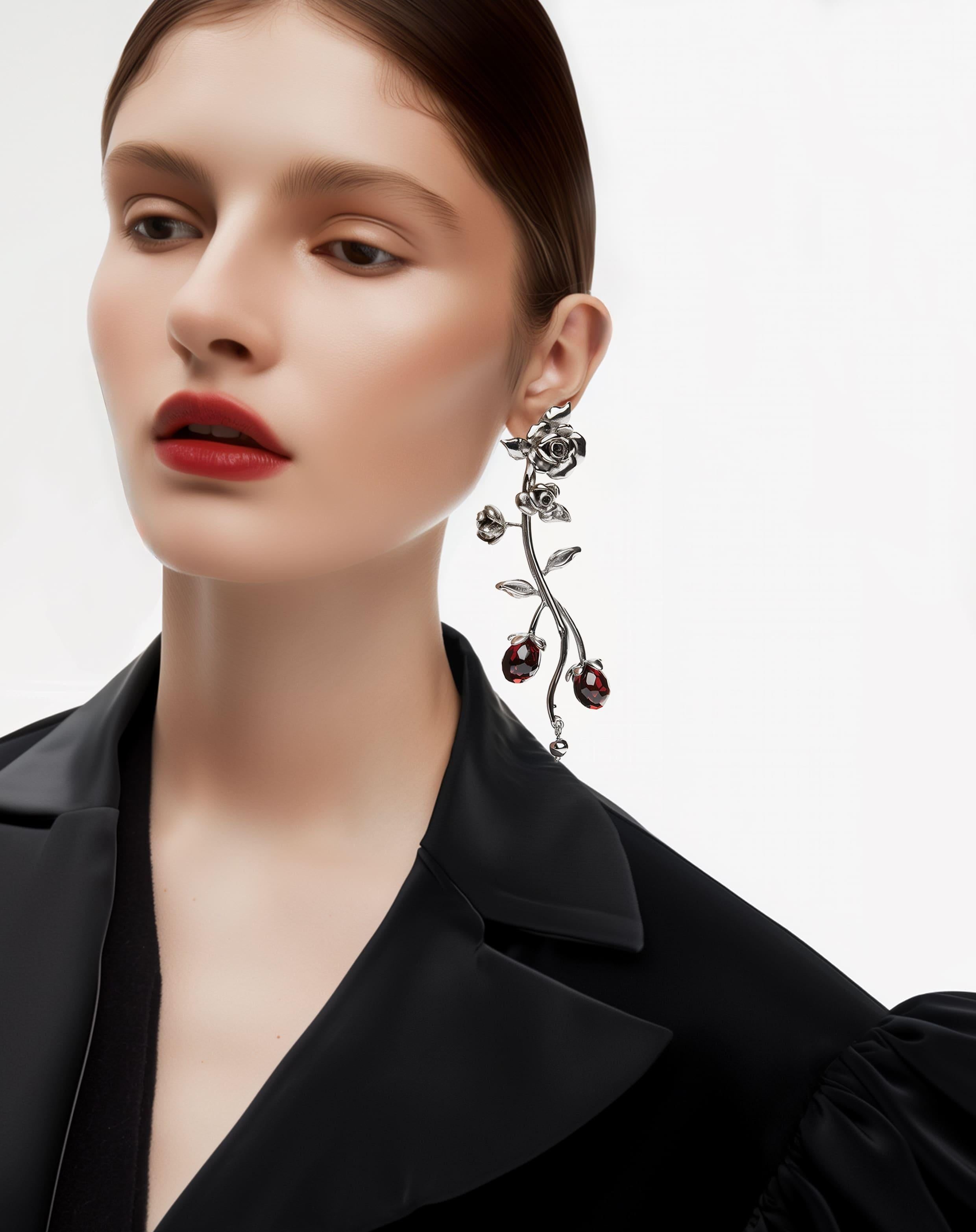 Kiara Earrings - Silver sold by JW PEI