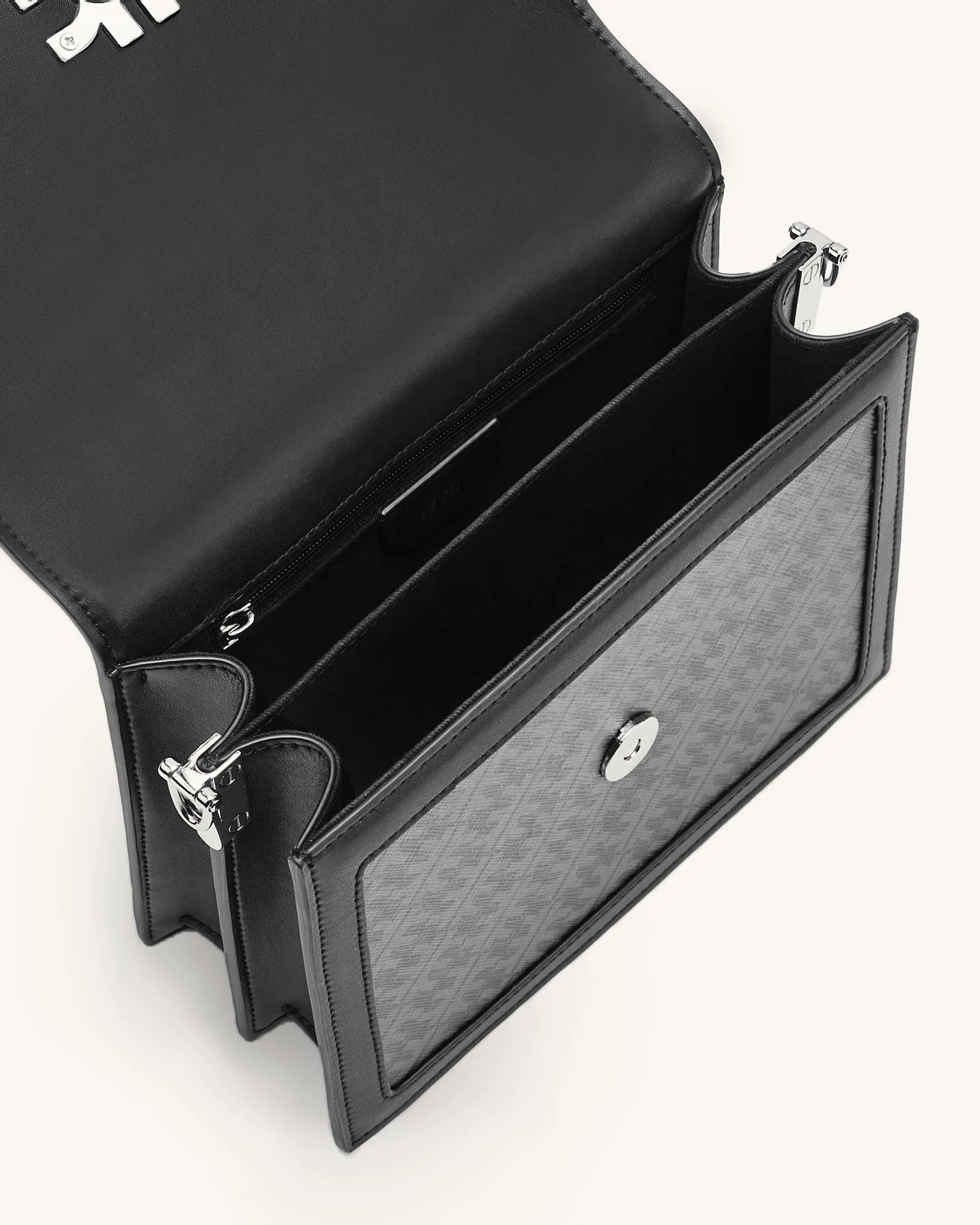 FEI Mini Flap Crossbody - Iron Black sold by JW PEI product image thumbnail 4