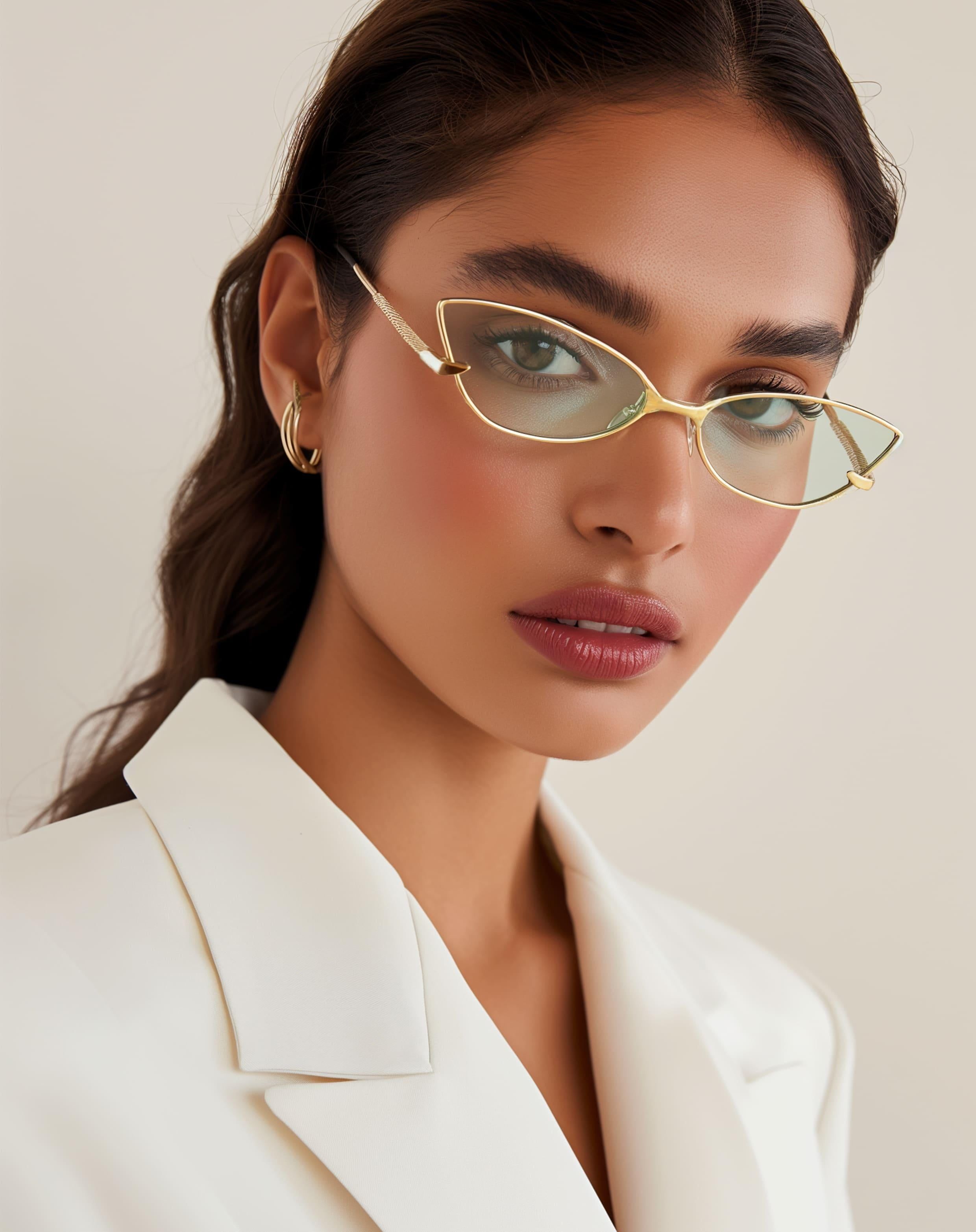 Andi Sunglasses - Gold sold by JW PEI