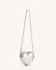 Arlene Heart Shaped Bag - Sliver sold by JW PEI