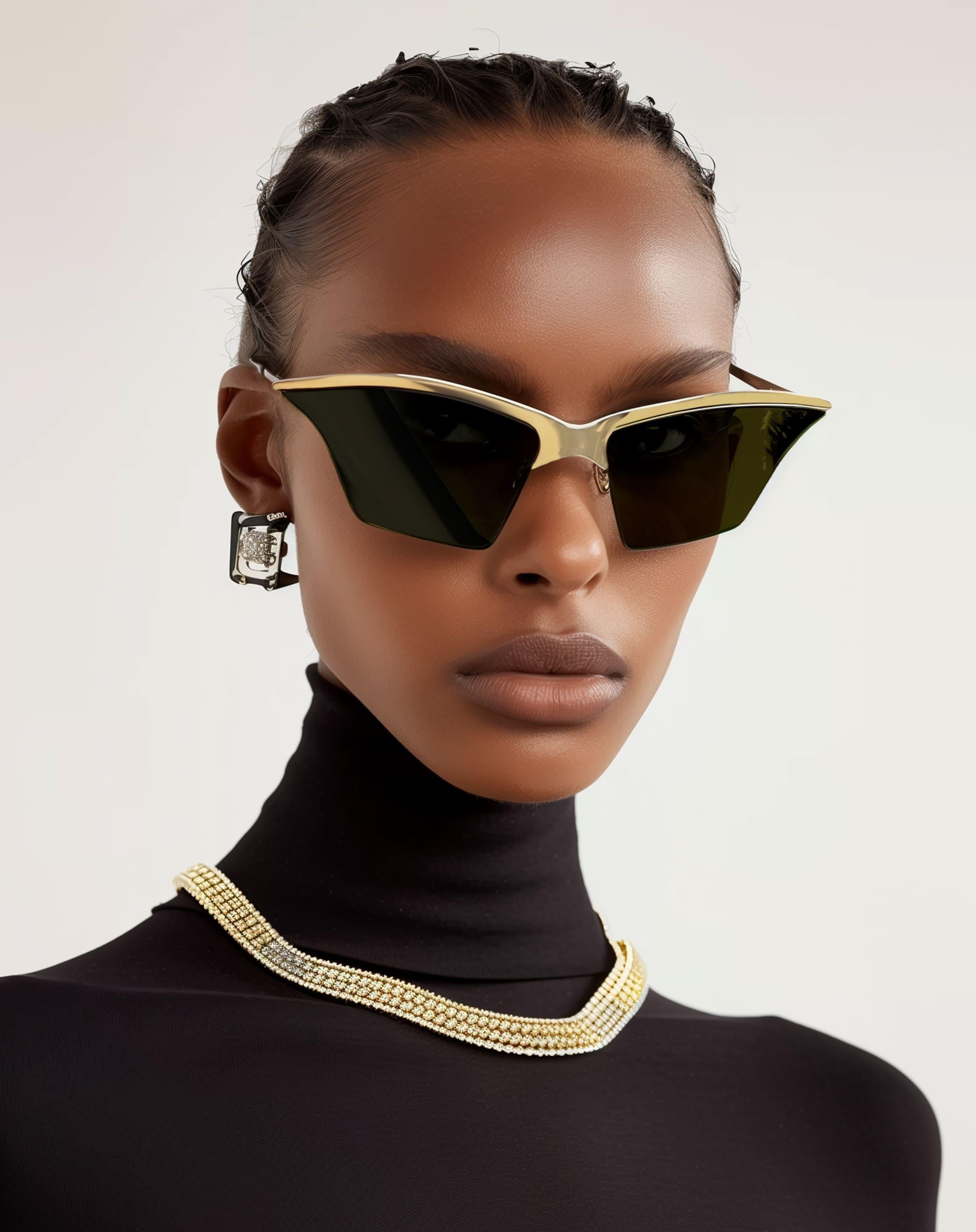 Lorryn Sunglasses - Gold sold by JW PEI