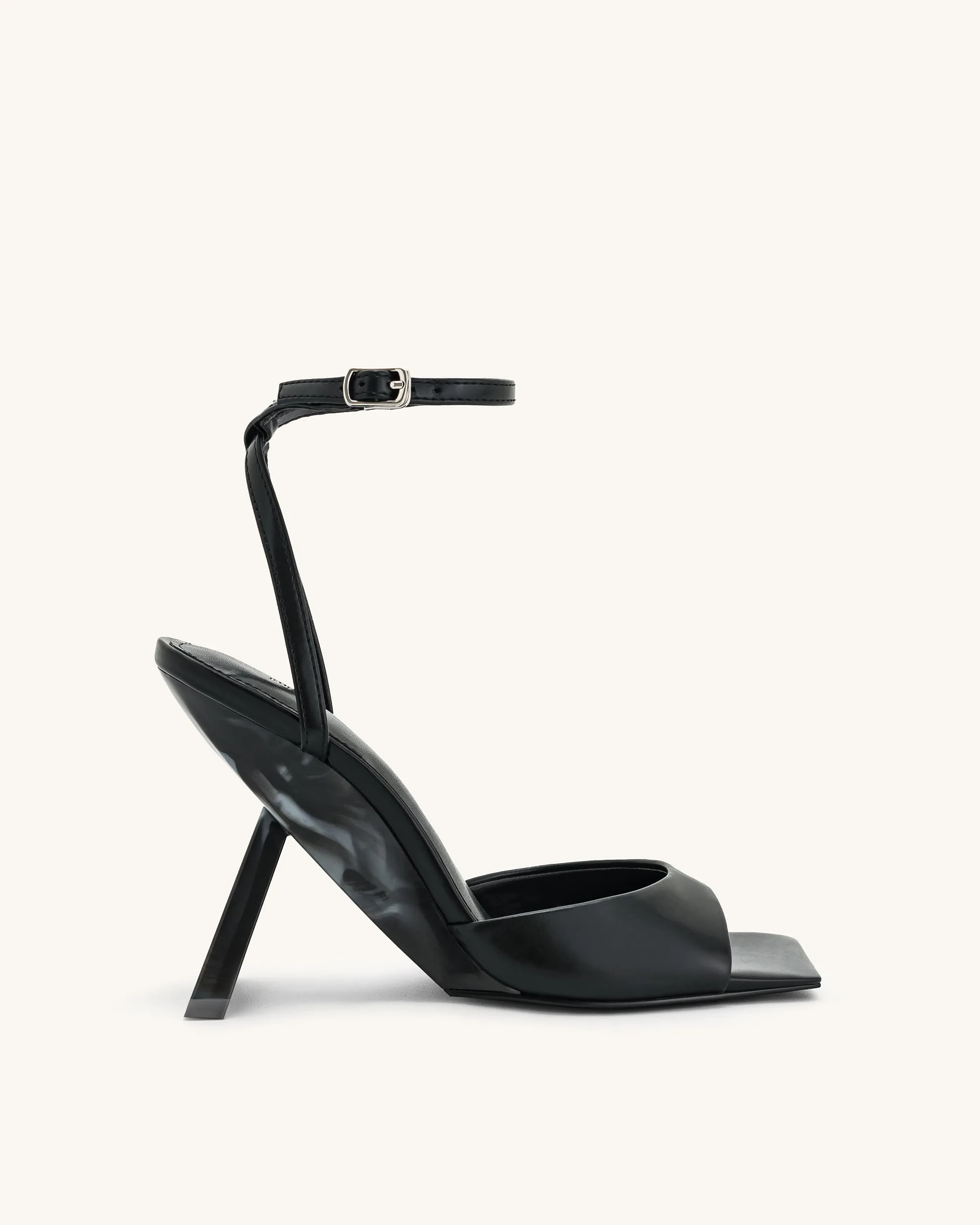Hayden Triangle Wedge Sandals - Black sold by JW PEI product image thumbnail 2