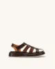 Piper Platform Sandal - Coffee sold by JW PEI