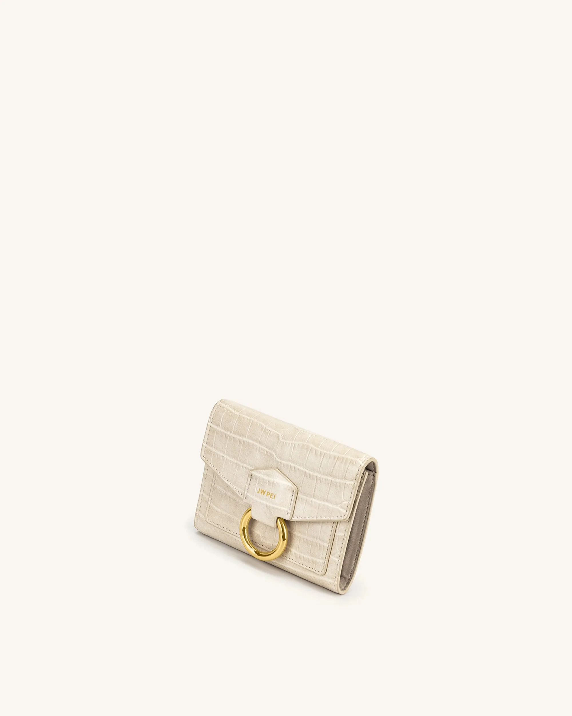 Stella Wallet - Ivory Croc sold by JW PEI product image thumbnail 2