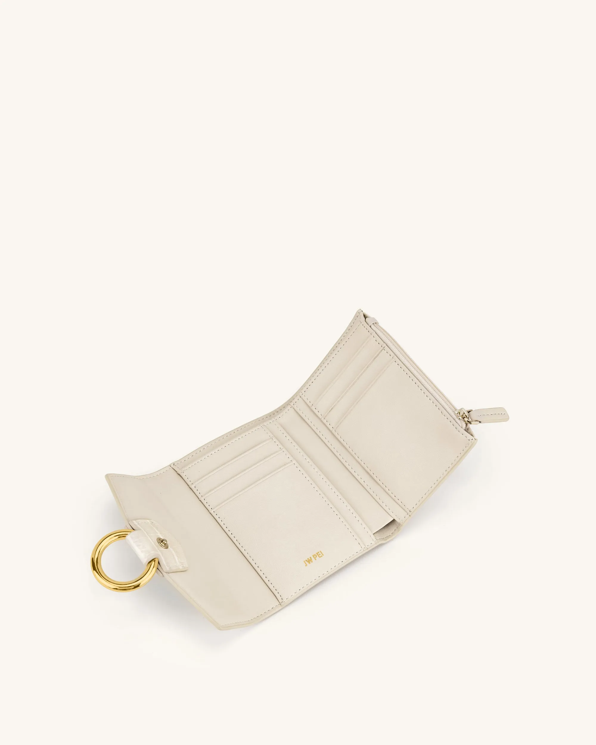 Stella Wallet - Ivory Croc sold by JW PEI product image thumbnail 3