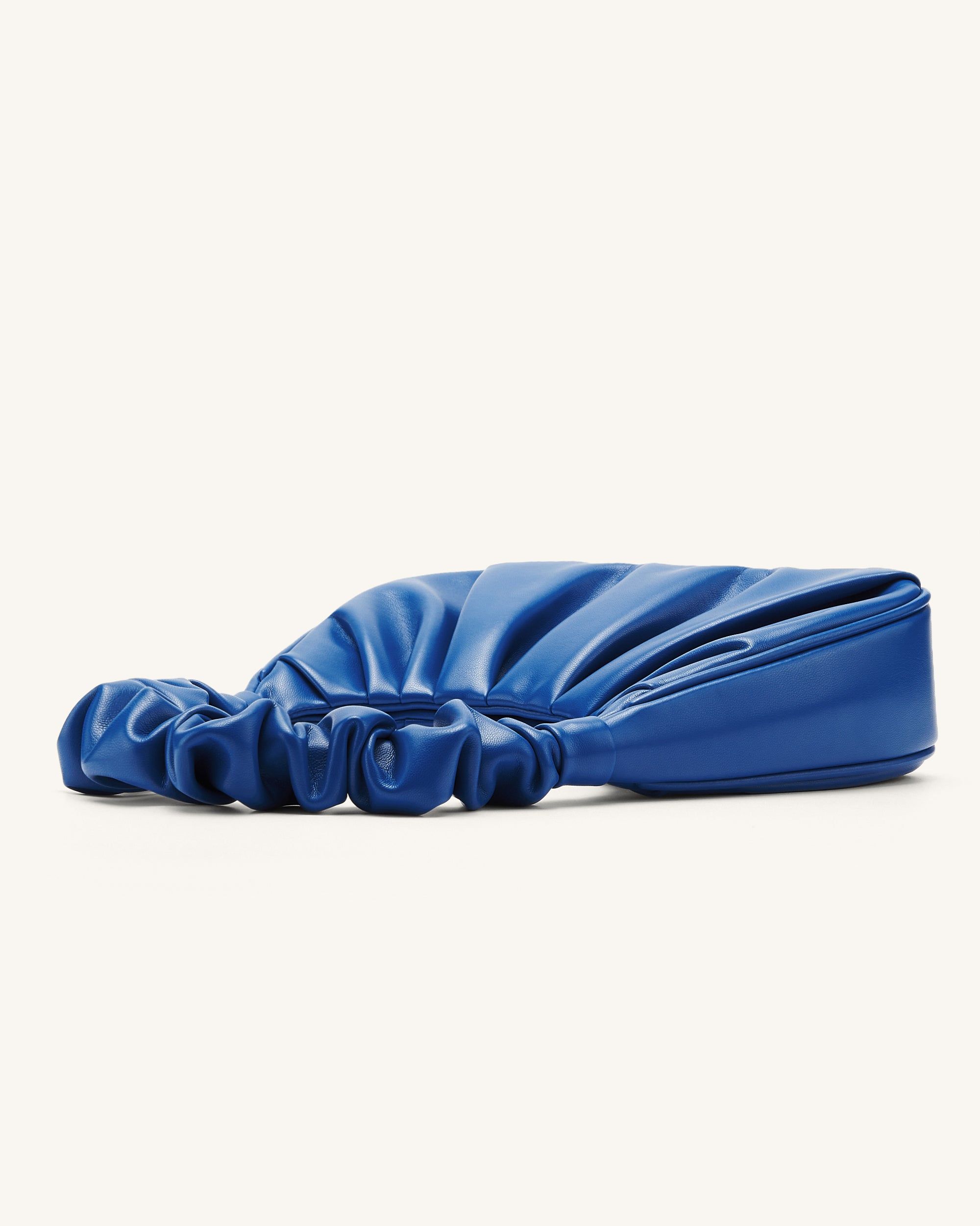 Gabbi Ruched Hobo Handbag - Classic Blue sold by JW PEI product image thumbnail 4