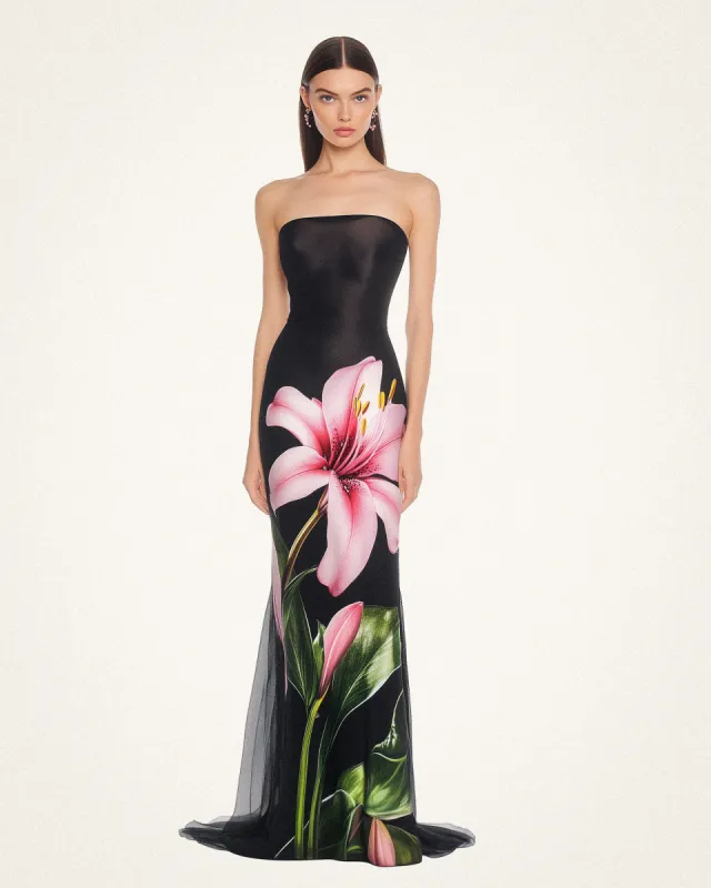 Grace Flora Printed Dress - Multicolor sold by JW PEI
