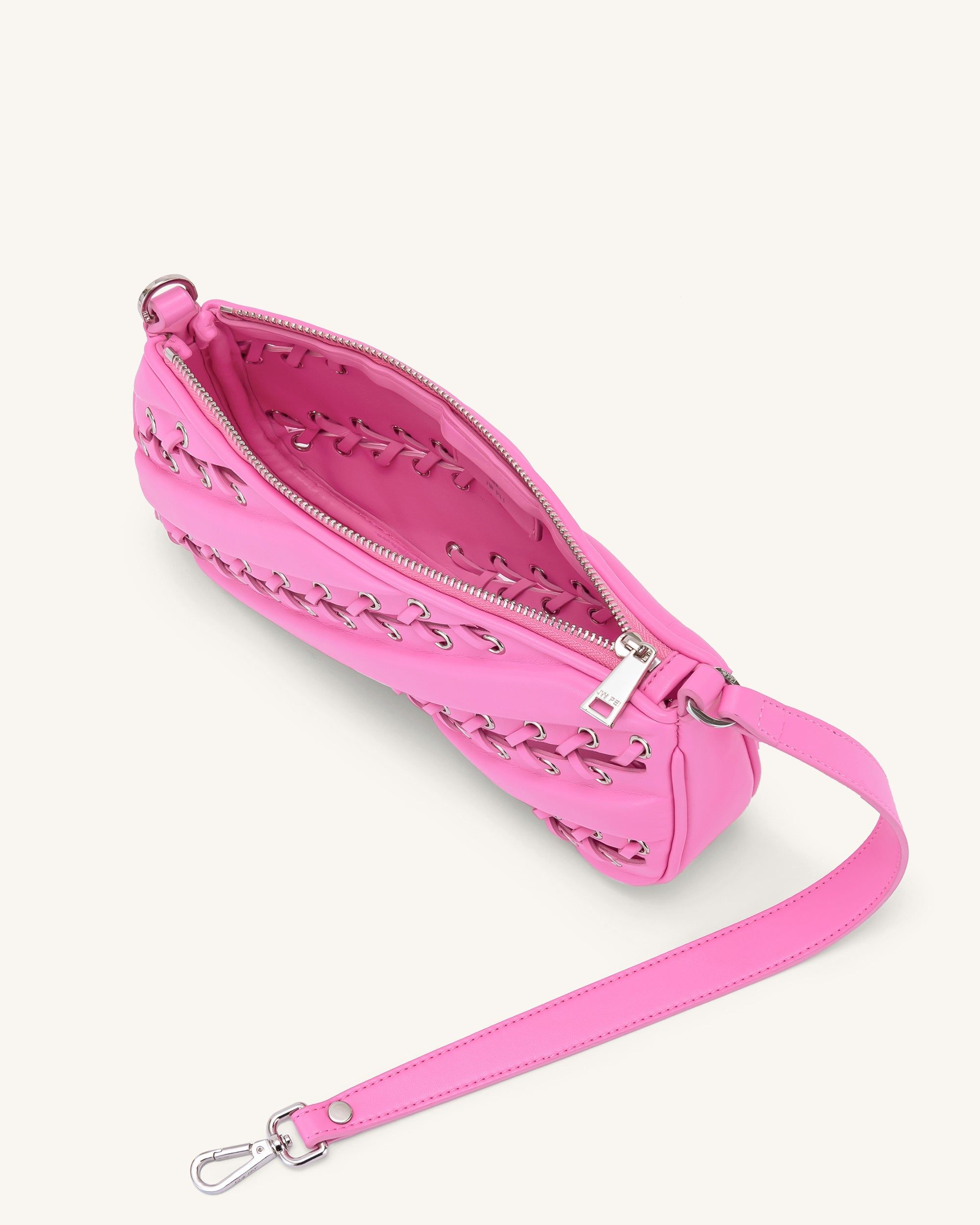 Eva Straps Shoulder Bag - Pink sold by JW PEI product image thumbnail 4