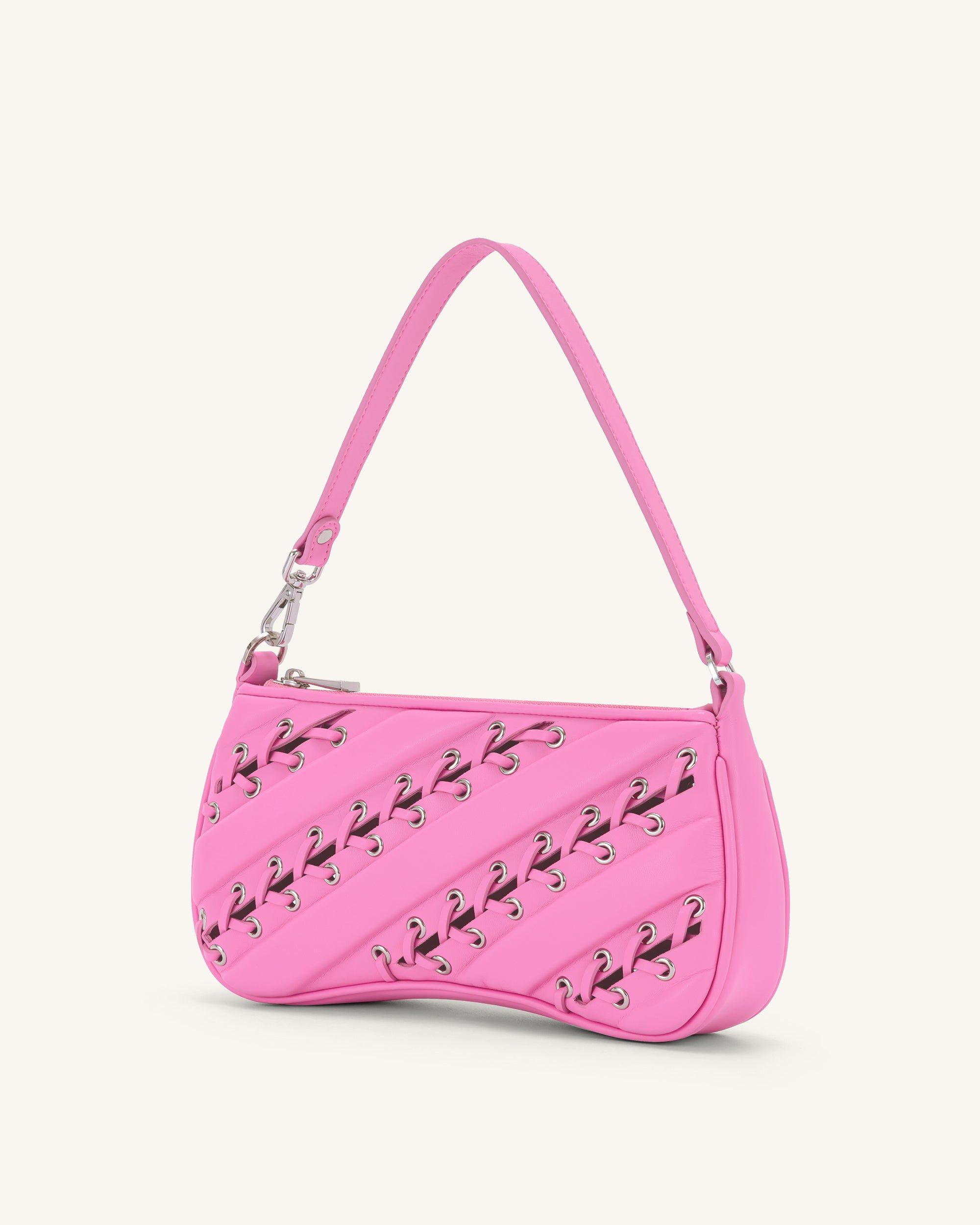 Eva Straps Shoulder Bag - Pink sold by JW PEI product image thumbnail 2