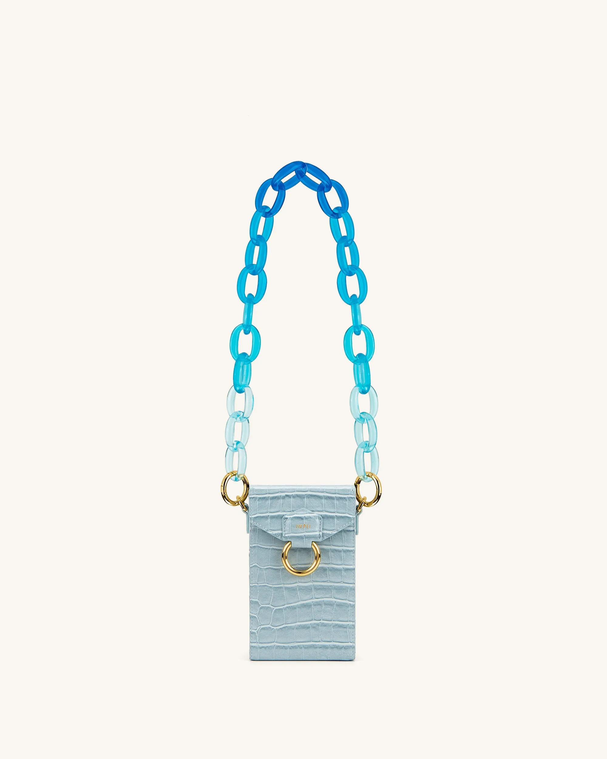 Mya Gradient Acrylic Chain Strap - Blue sold by JW PEI product image thumbnail 4