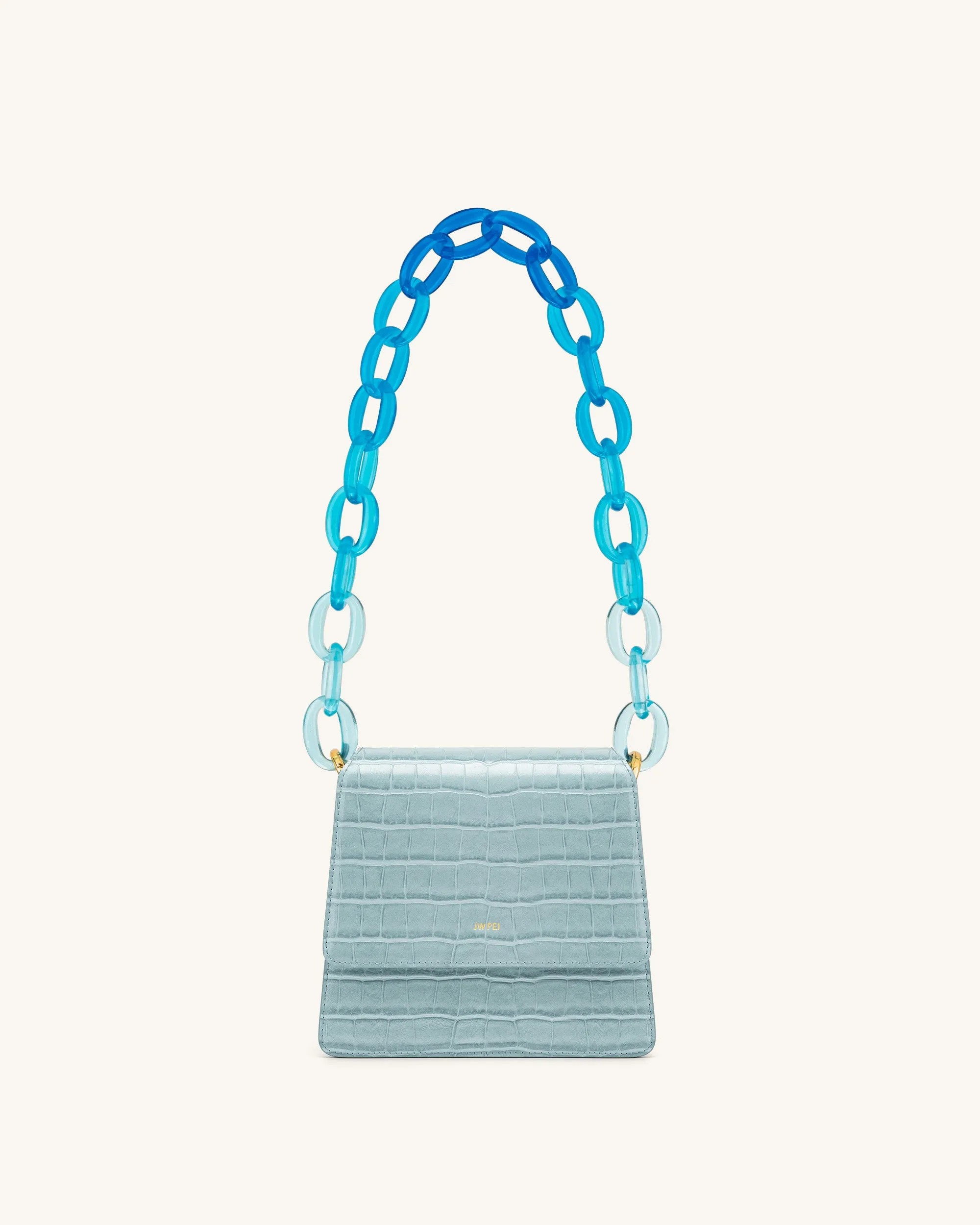Mya Gradient Acrylic Chain Strap - Blue sold by JW PEI product image thumbnail 3