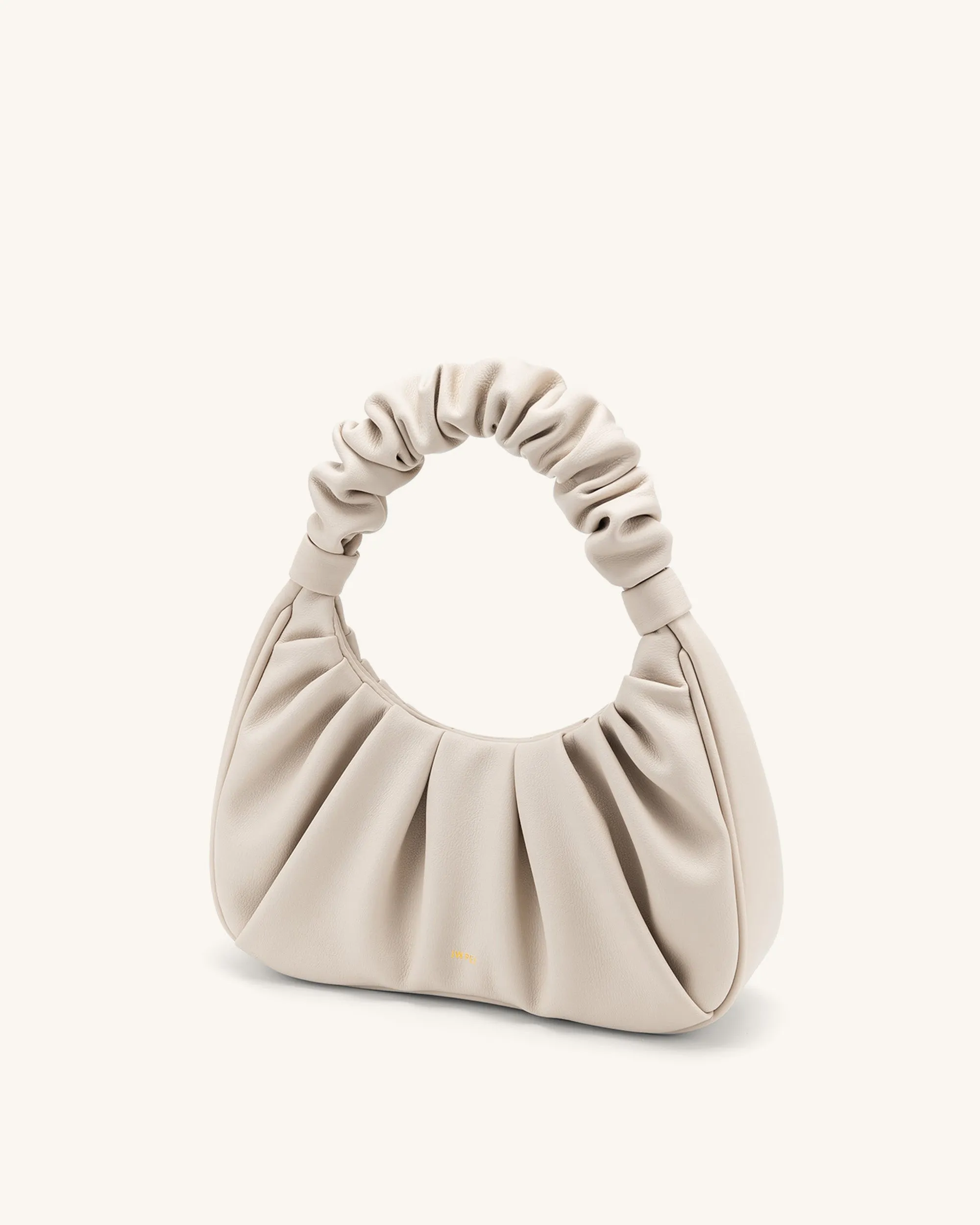 Gabbi Ruched Hobo Handbag - Ivory sold by JW PEI product image thumbnail 3