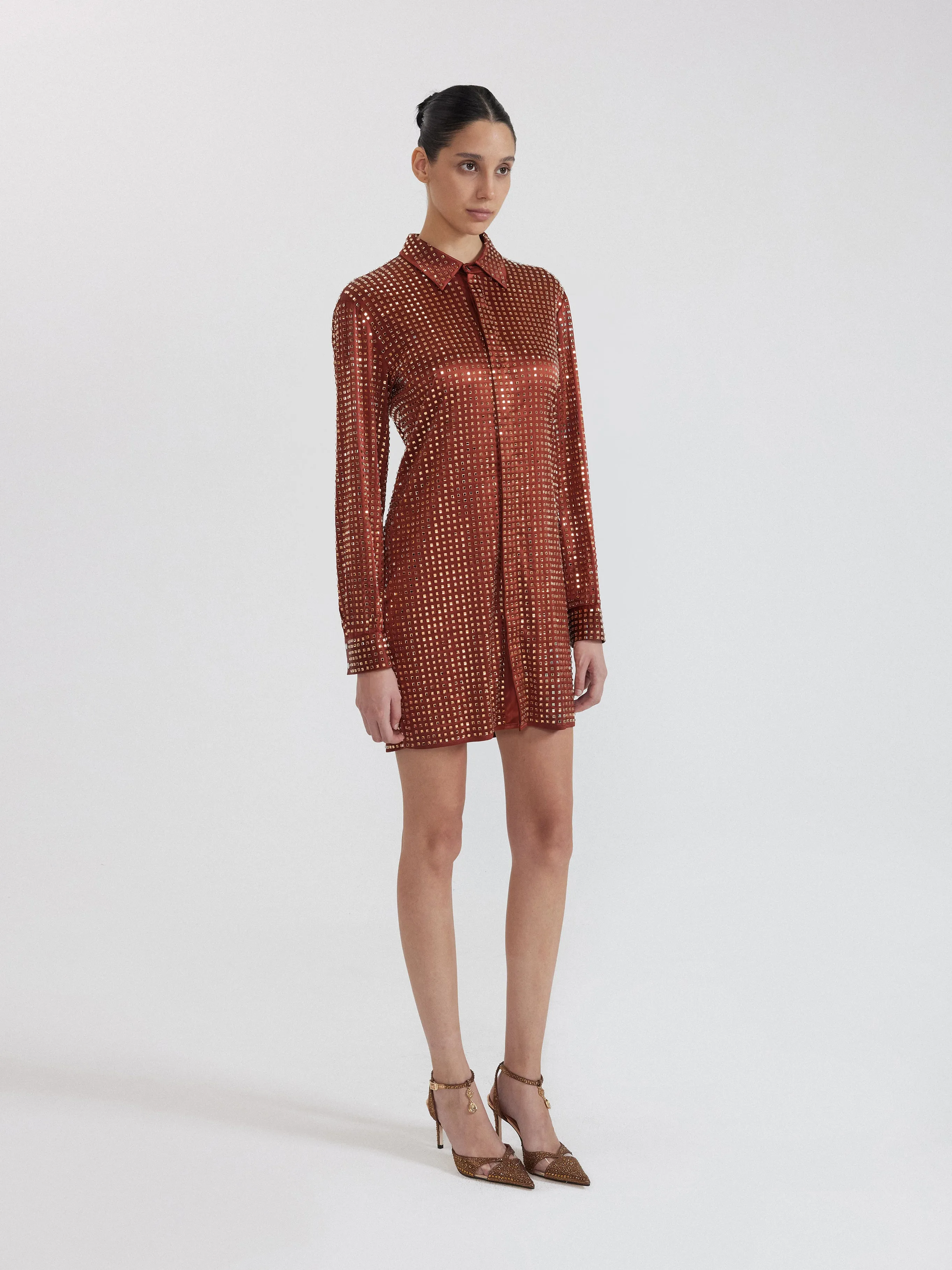 Sparkling Sequin Mini Dress - Red sold by JW PEI product image thumbnail 2