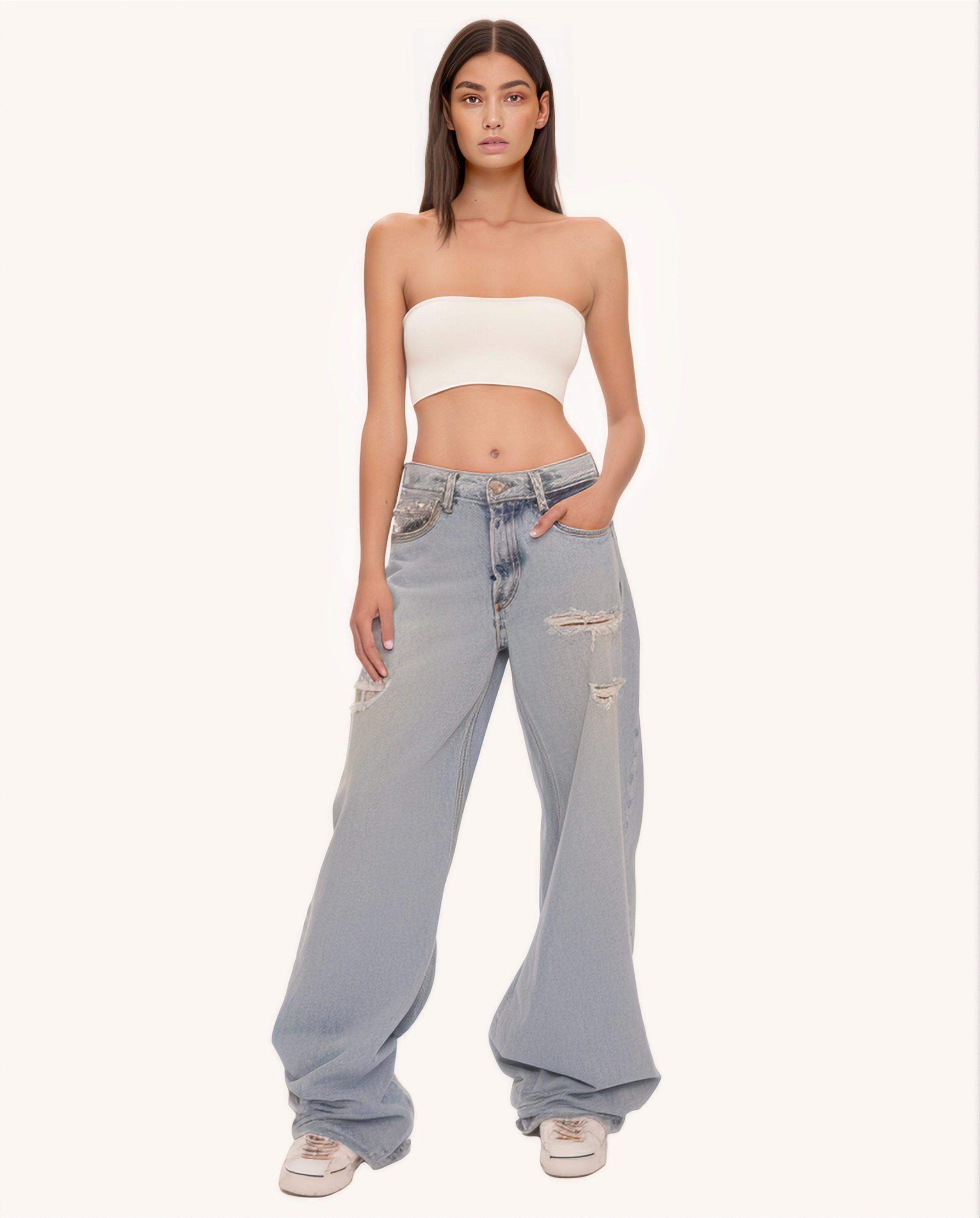 Dylan Loose Baggy Jeans sold by JW PEI