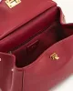 Lucia Classic Top Handbag - Claret sold by JW PEI