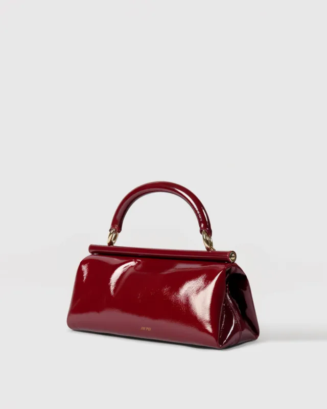 Danna Top Handle Bag - Claret sold by JW PEI
