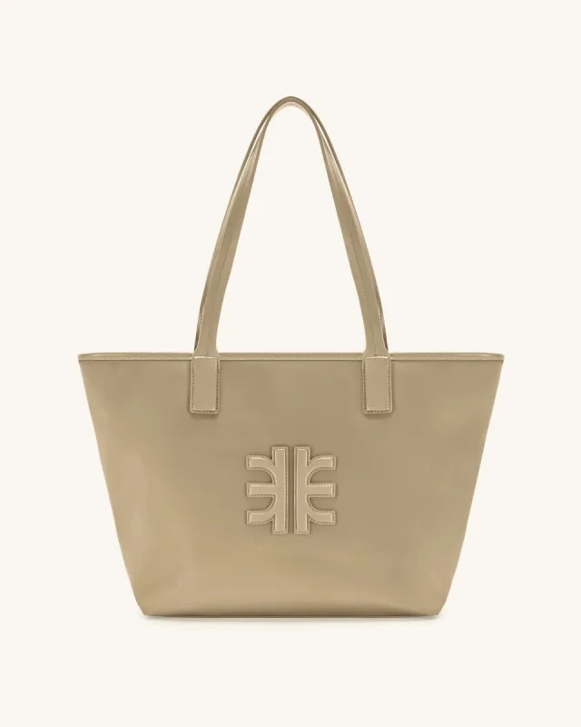 Cathy Nylon Tote Bag - Khaki sold by JW PEI