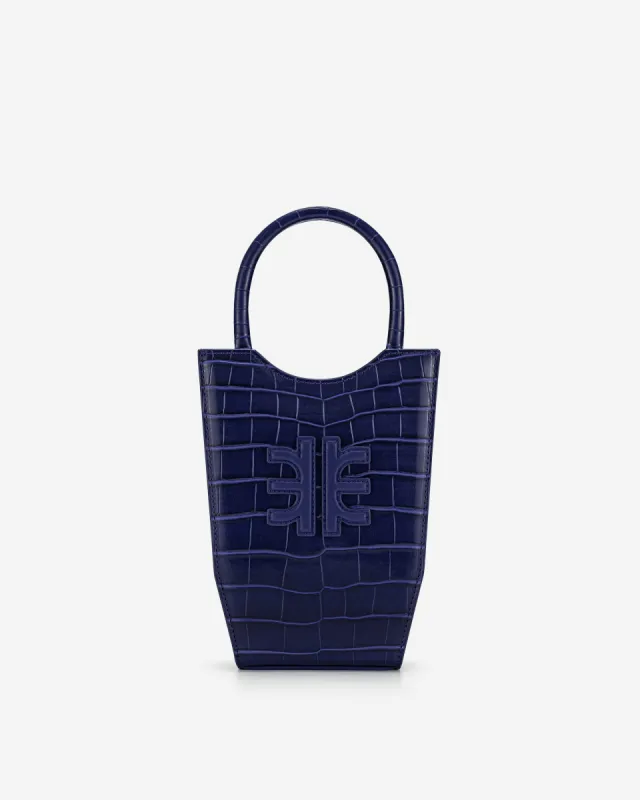 FEI Phone Bag - Dark Blue Croc sold by JW PEI