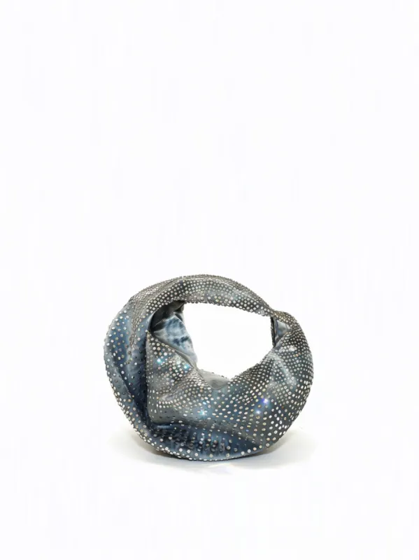 Allison Milky Way Top Handle Bag - Blue sold by JW PEI
