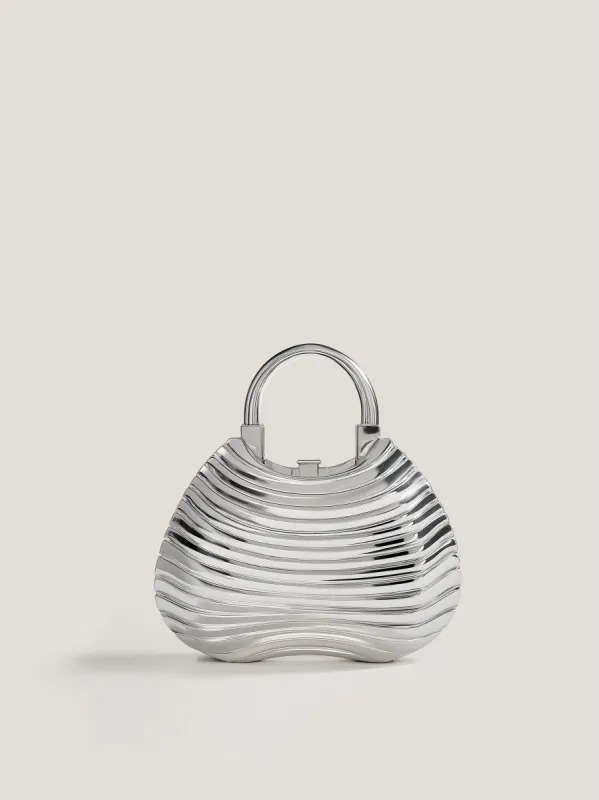Avery Metallic Fold Bag - Silver sold by JW PEI
