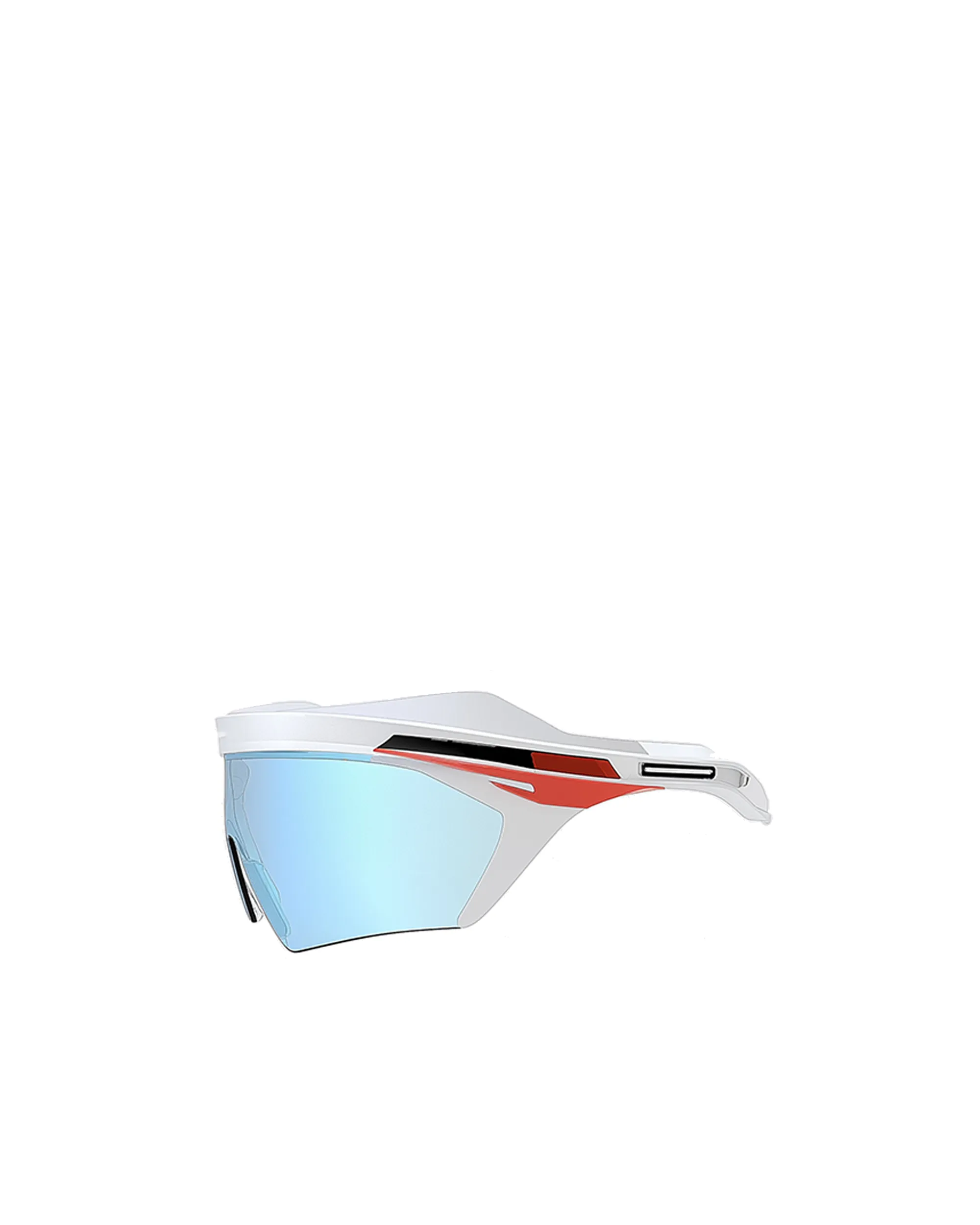 Sophia Skyline Shield Sunglasses - Blue & White sold by JW PEI product image thumbnail 2