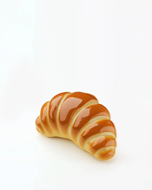 Ariana Croissant Shaped Clutch - Golden Brown sold by JW PEI