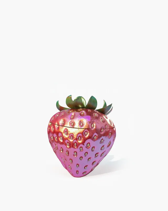 Rylee Strawberry Shaped Clutch - Pink and Green sold by JW PEI