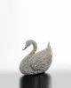 Valentina Swan Crystal Clutch - Silver sold by JW PEI