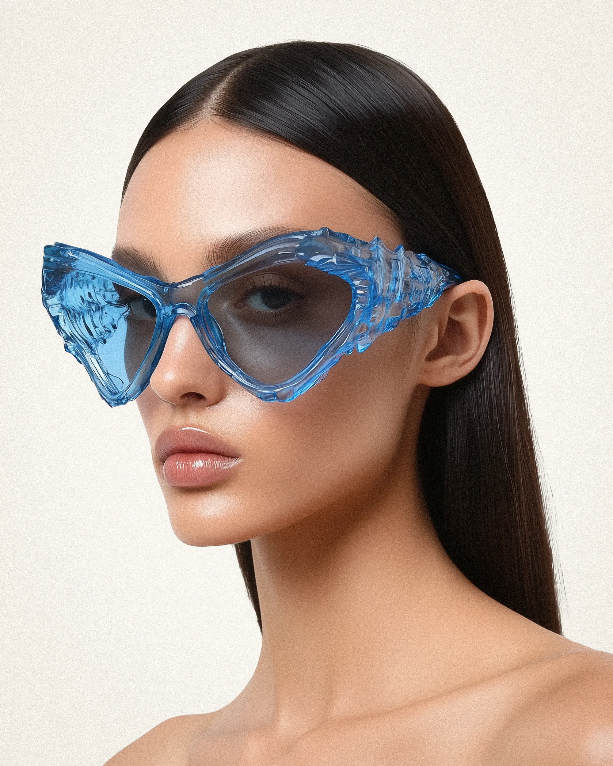 Luna Aqua Horizon Sunglasses - Blue sold by JW PEI