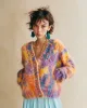 Chloe Rainbow Knit Cardigan - Multicolor sold by JW PEI