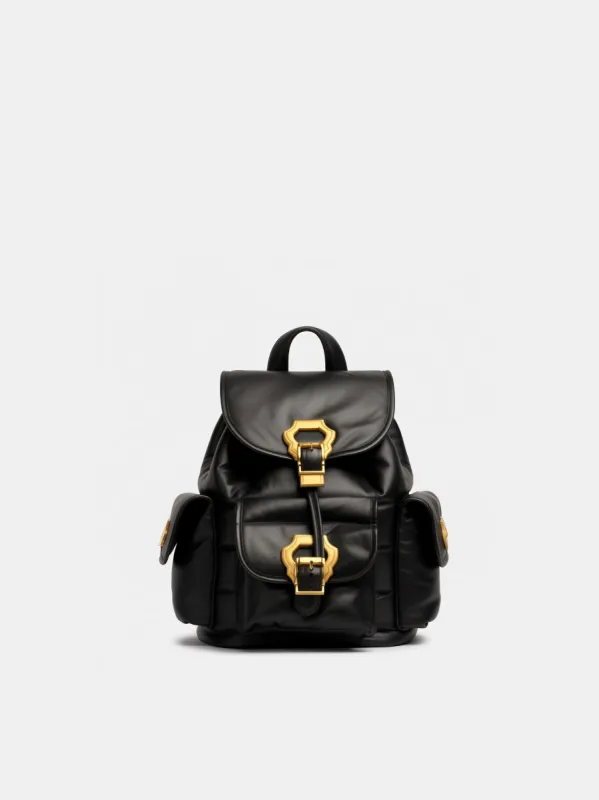 Amelia Quilted Backpack - Black made by JW PEI